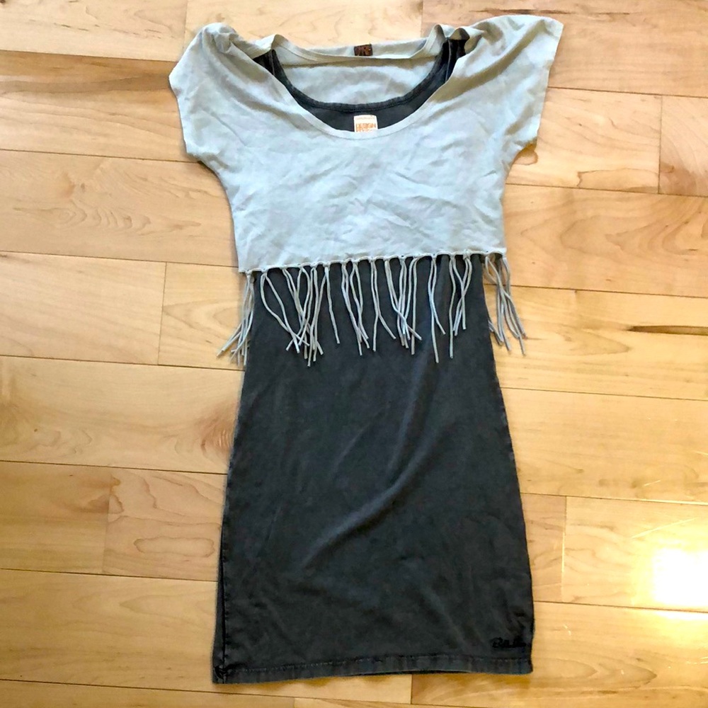Billabong designers closet dress grey Small
